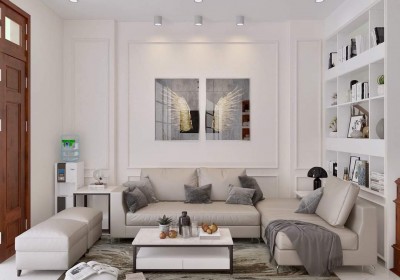 Thiết kế nội thất căn hộ mẫu chung cư Housinco Premium diện tích 82m2