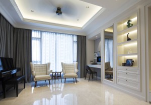 Thiết kế nội thất chung cư tân cổ điển anh Quang Dương Nội