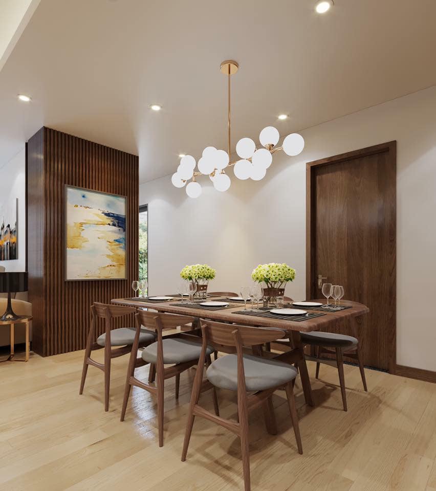 thiết kế bếp ăn chung cư 3 ngủ