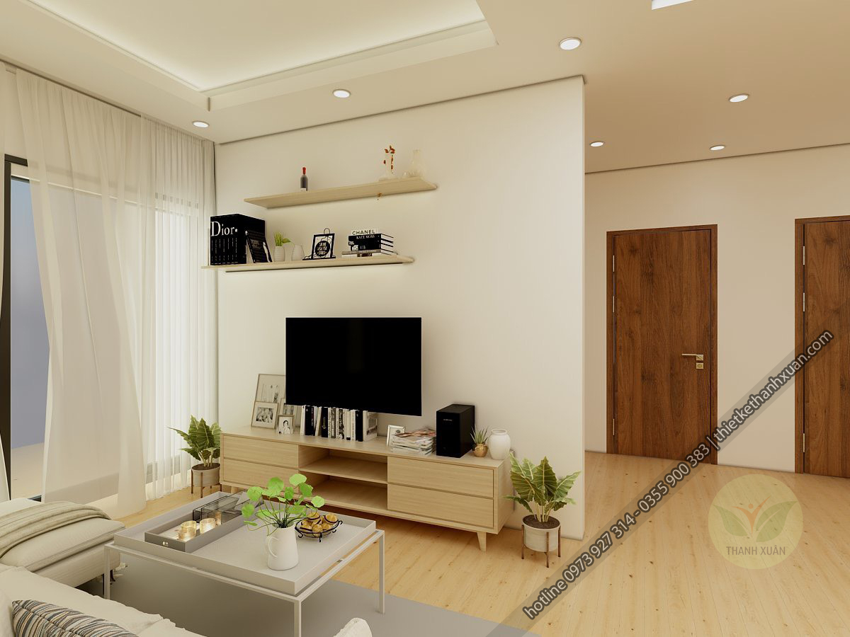 mẫu thiết kế nội thất chung cư hiện đại
